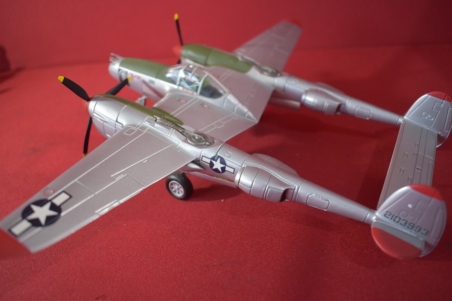 FRANKLIN MINT 1:48 DIE CAST P38 LIGHTNING-SOLD