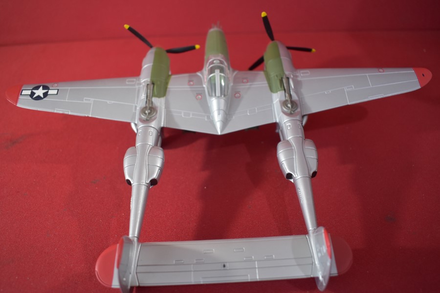 FRANKLIN MINT 1:48 DIE CAST P38 LIGHTNING-SOLD