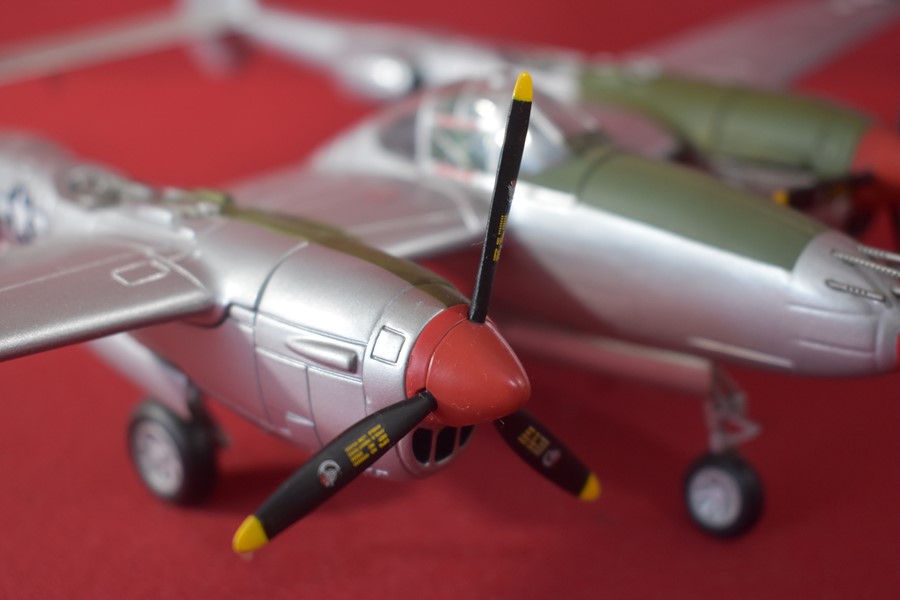 FRANKLIN MINT 1:48 DIE CAST P38 LIGHTNING-SOLD