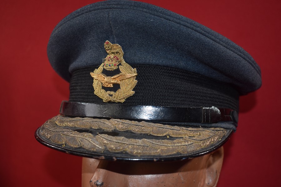 WW2 RAF AIR VICE MARSHALL PEAK HAT-SOLD