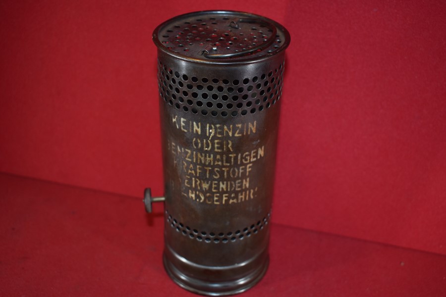 WW2 GERMAN ARMY HEATER.-SOLD