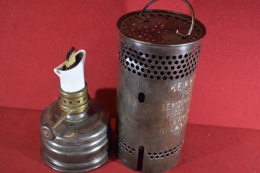 WW2 GERMAN ARMY HEATER.-SOLD