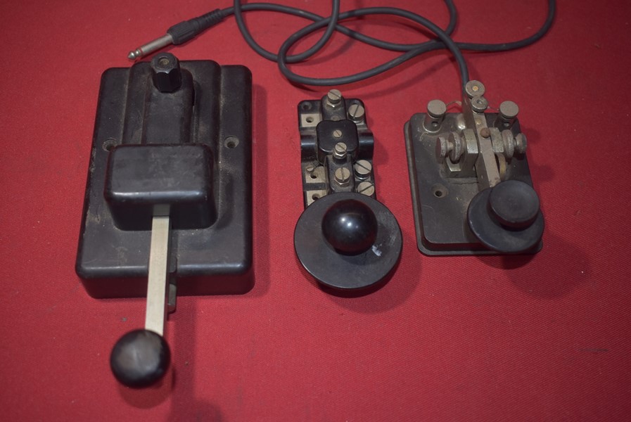 3 X MORSE CODE KEYS/TAPPERS-SOLD
