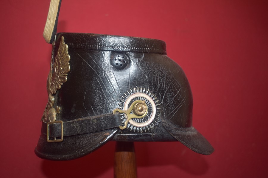 WW1 IMPERIAL GERMAN JAEGER TSHAKO PRUSSIAN GRENADIER-SOLD