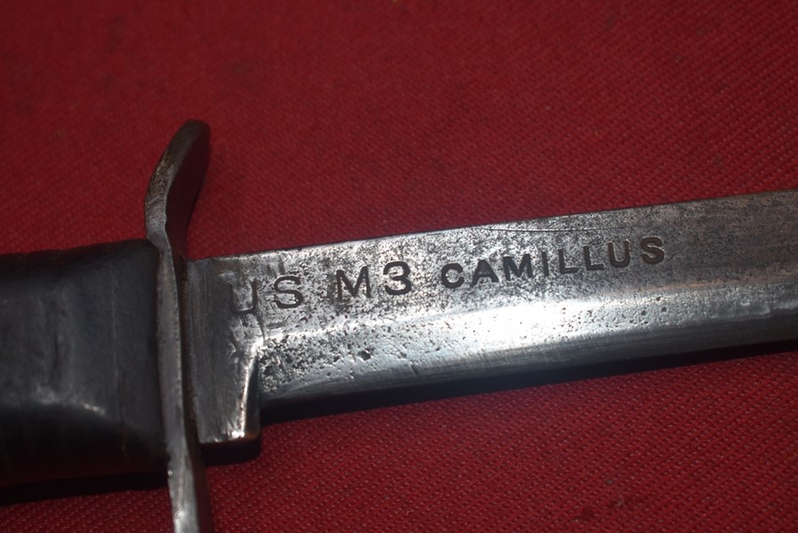 WW2 US MODIFIED M3 FIGHTING KNIFE.-SOLD