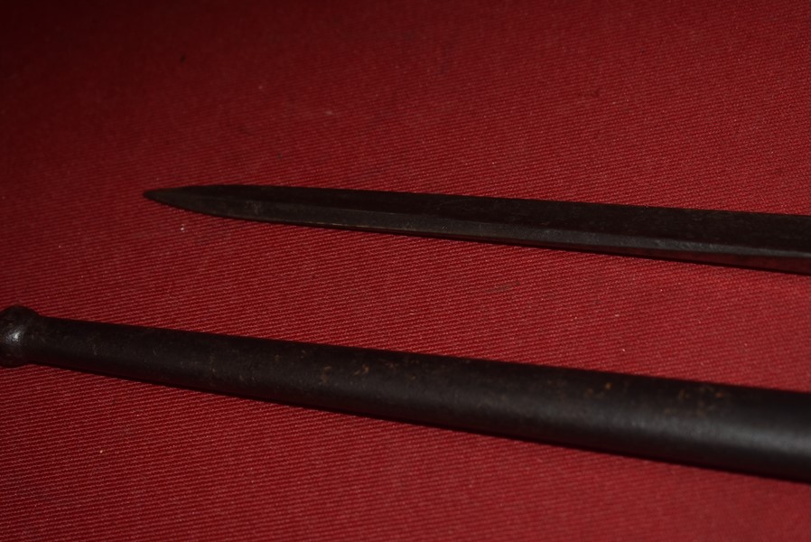 1874 PATTERN FRENCH GRAS SWORD BAYONET AND SCABBARD-SOLD