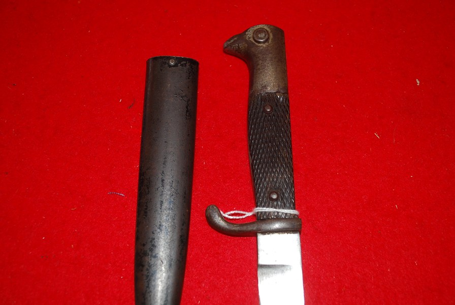 WW1 GERMAN OFFICERS FIGHTING/TRENCH KNIFE-SOLD