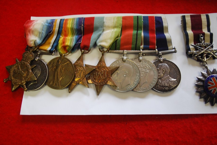 BRITISH WW1&2 9 MEDAL ROYAL NAVY GROUP -SOLD