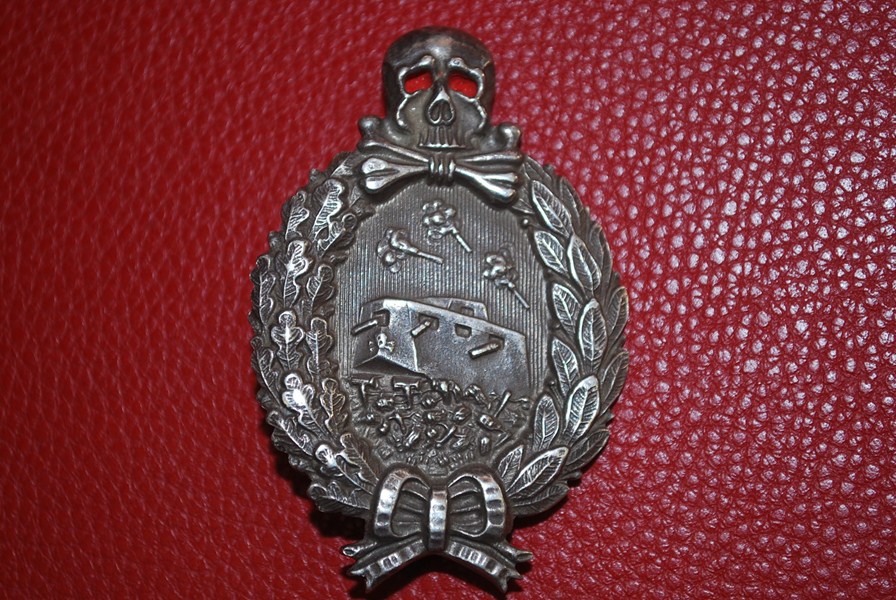 WW1 GERMAN TANK BADGE-SOLD