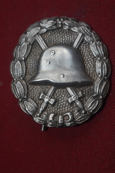 WW1 GERMAN SILVER WOUND BADGE..