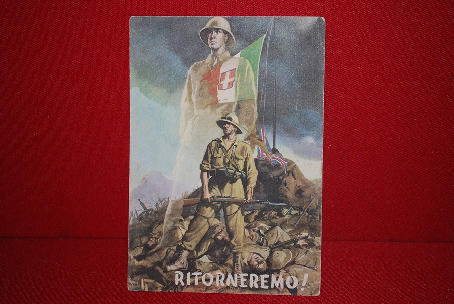 WW2 ITALIAN POSTCARD