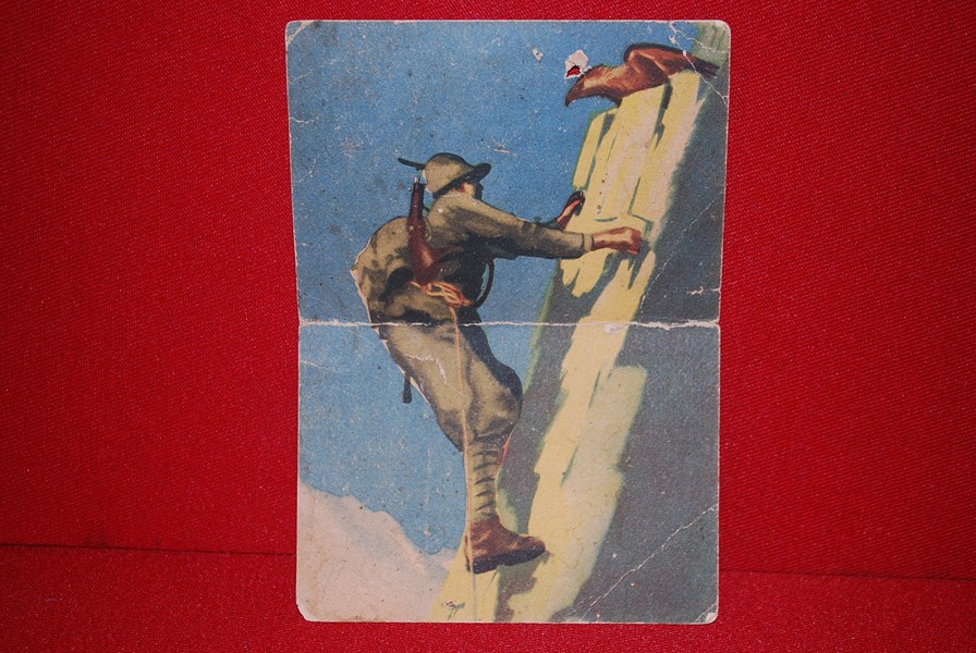 WW2 ITALIAN POSTCARD d