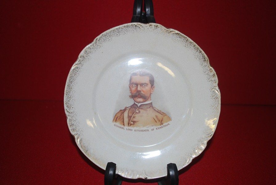 BOER WAR PATRIOTIC PLATE-SOLD