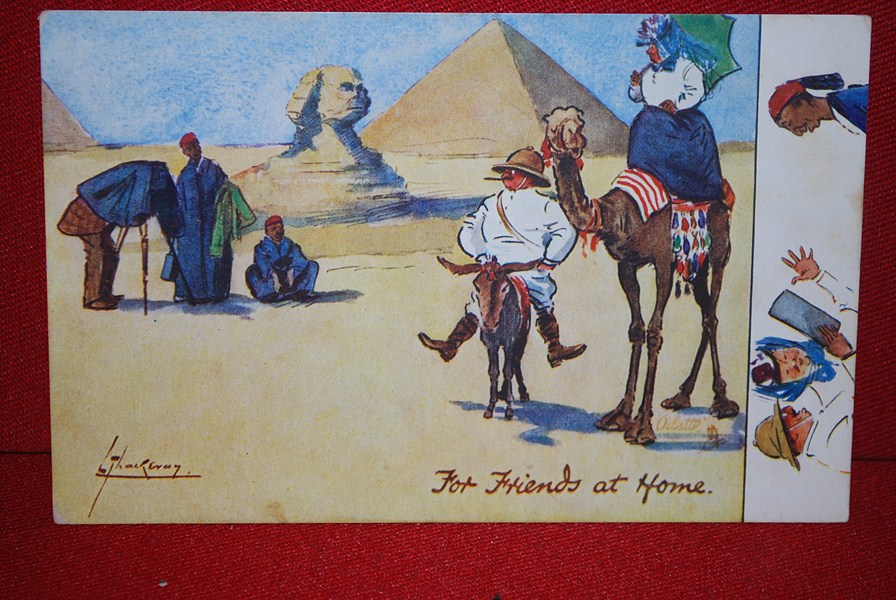 WW1 EGYPTIAN POSTCARD f
