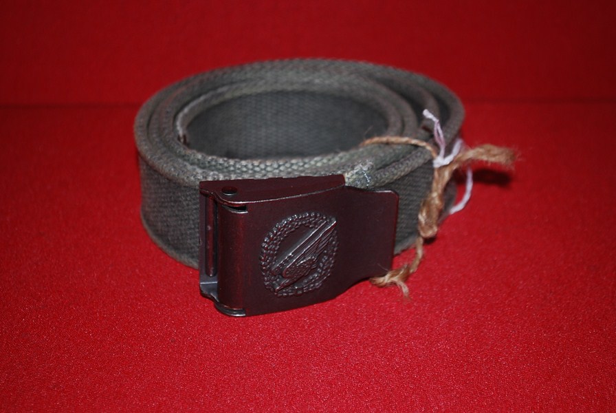 POST WAR GERMAN PARA BELT AND BUCKLE-SOLD