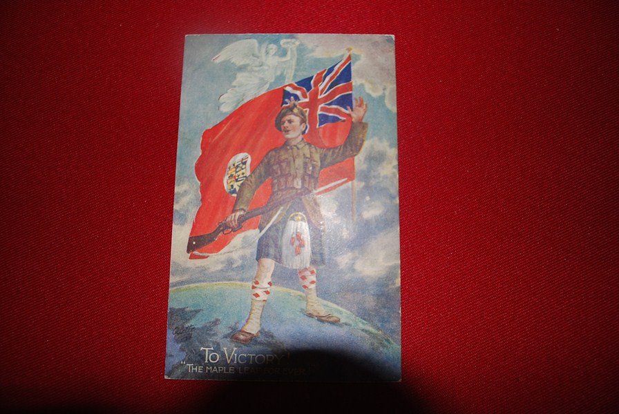 WW1 TUCKS PATRIOTIC POSTCARD "TO VICTORY" 