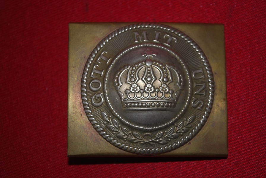 PRE WW1 IMPERIAL GERMAN BELT BUCKLE CIRCA 1890