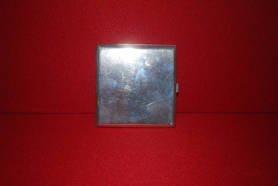 WW1 GERMAN SILVER CIGARETTE CASE-SOLD