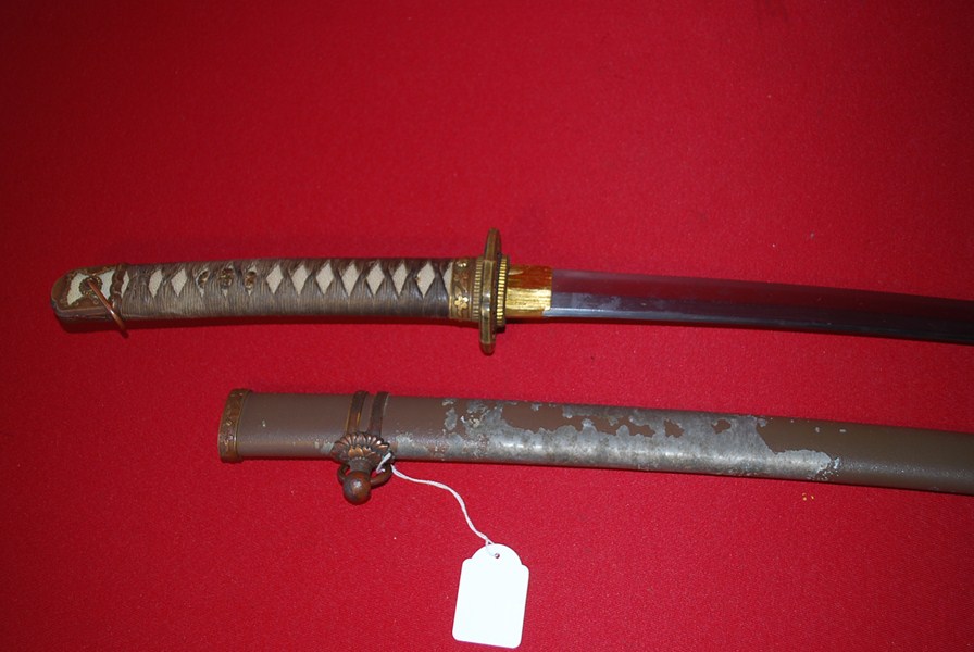 WW2 JAPANESE OFFICERS SAMURAI SWORD-SOLD