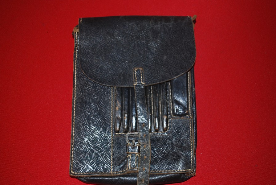 WW2 GERMAN OFFICERS DOCUMENT SATCHEL-SOLD