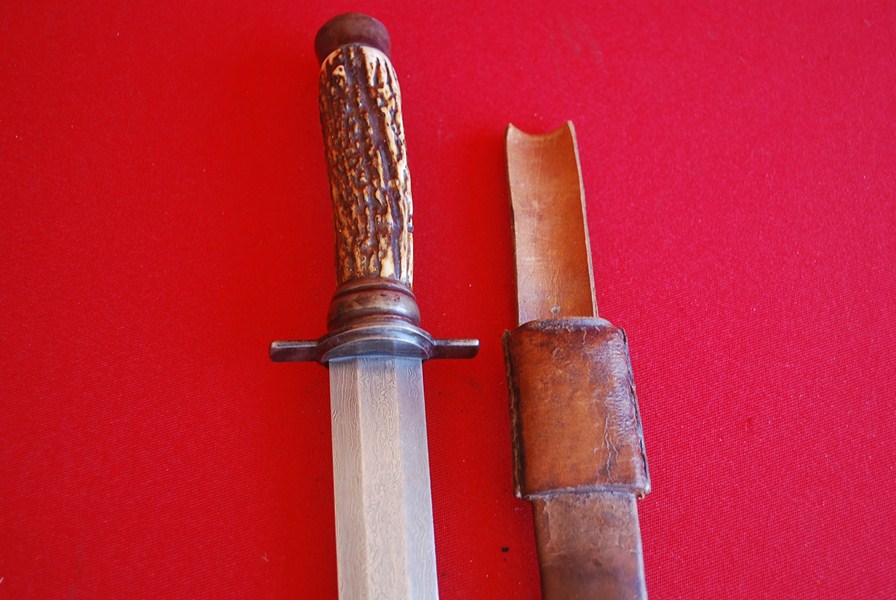 18TH CENTURY GERMAN HUNTING KNIFE-SOLD