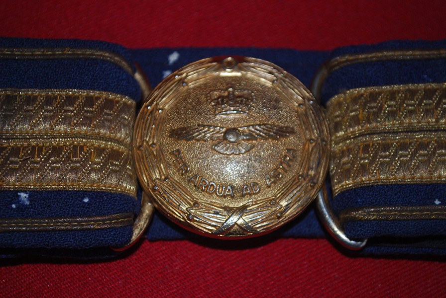 RAF BELT AND BUCKLE-SOLD