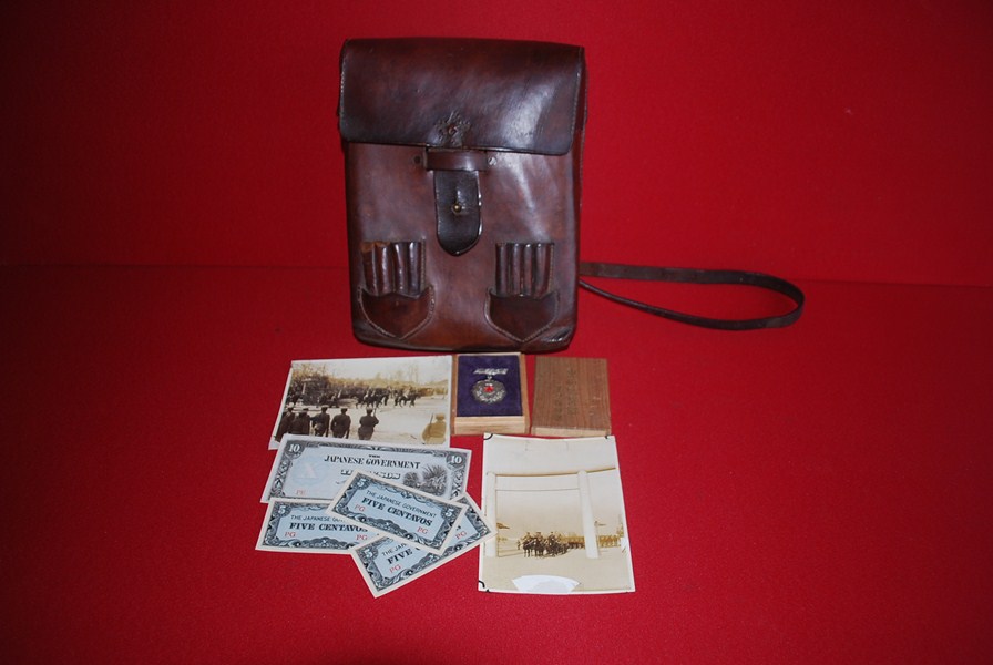 WW2 JAPANESE OFFICERS DOCUMENT SATCHEL.-SOLD