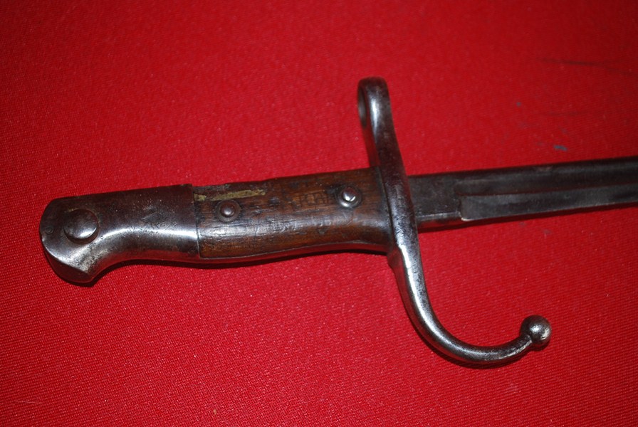 WW1 M190 TURKISH HOOKED QUILLON BAYONET-SOLD