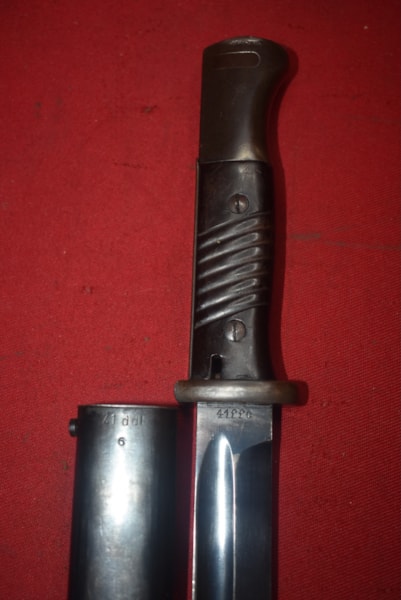 WW2 GERMAN K98 BAYONET 41 FFC