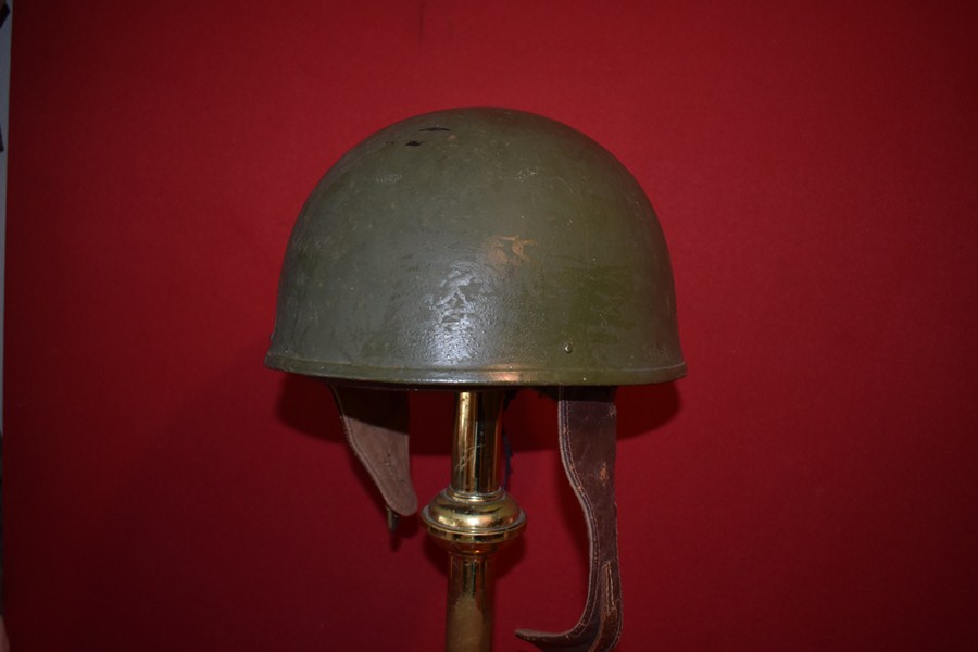 WW2 BRITISH/AUSTRALIAN DESPATCH RIDERS HELMET-SOLD