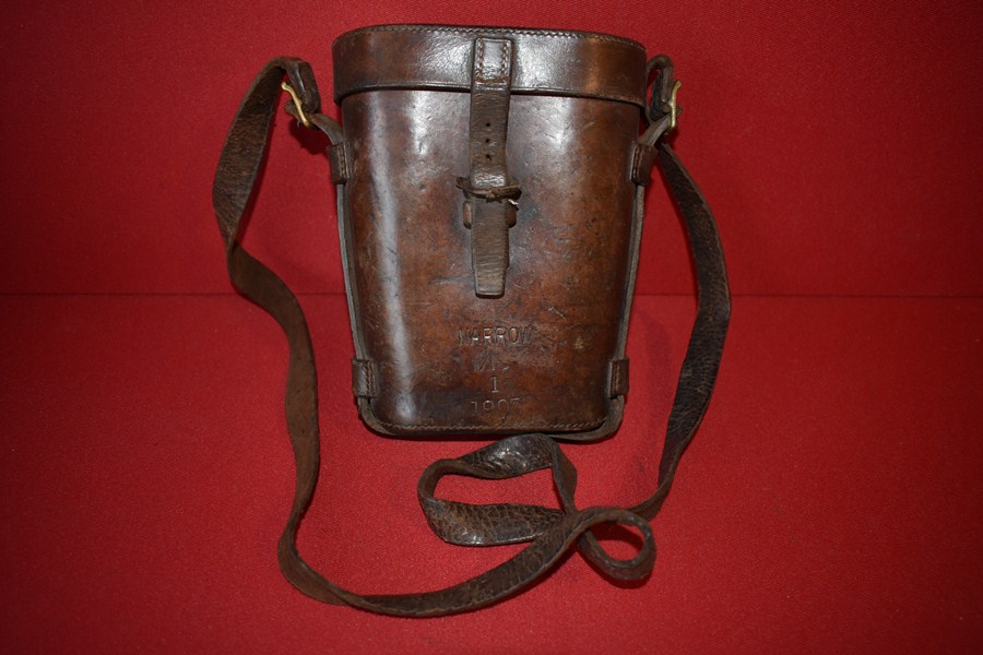 WW1 LEATHER BINOCULAR CASE