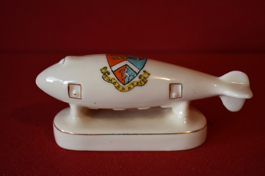 CRESTED WARE ZEPPELIN-SOLD