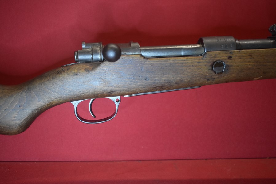 DE-ACTIVATED WW1 GERMAN G98 RIFLE DATED 1916-SOLD