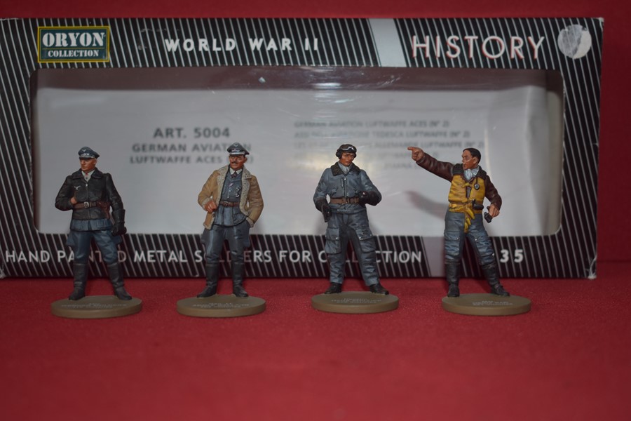 ORYON COLLECTION MILITARY FIGURES ART.5004  LUFTWAFFE ACES-SOLD