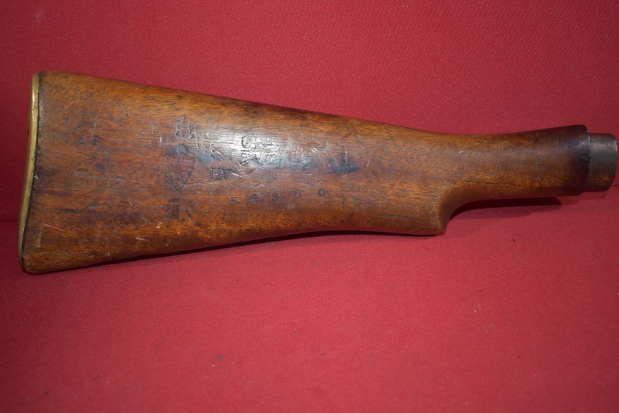 WW1 .303 RIFLE BUTT-LITHGOW-SOLD