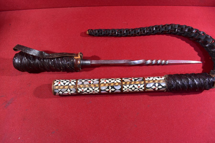INDO PERSIAN CAMEL SWORD/WHIP-SOLD