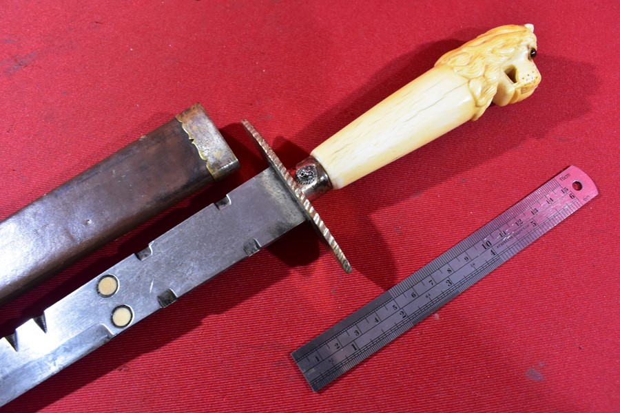 18 CENTURY IVORY HANDLE KNIFE-SOLD