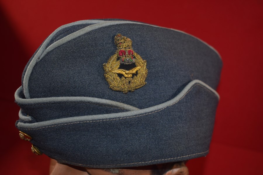 RAF OFFICERS AIR RANK FIELD SERVICE SIDE CAP-SOLD