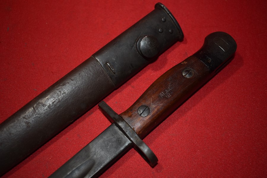 AUSTRALIAN OWEN GUN BAYONET DATED 1952-SOLD