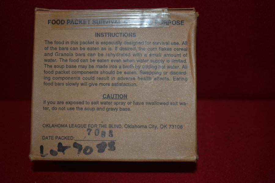 FOOD PACKET SURVIVAL GENERAL PURPOSE.b