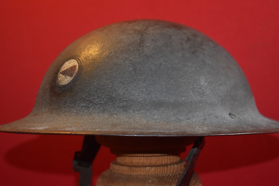 WW1 BRITISH HELMET-SOLD.