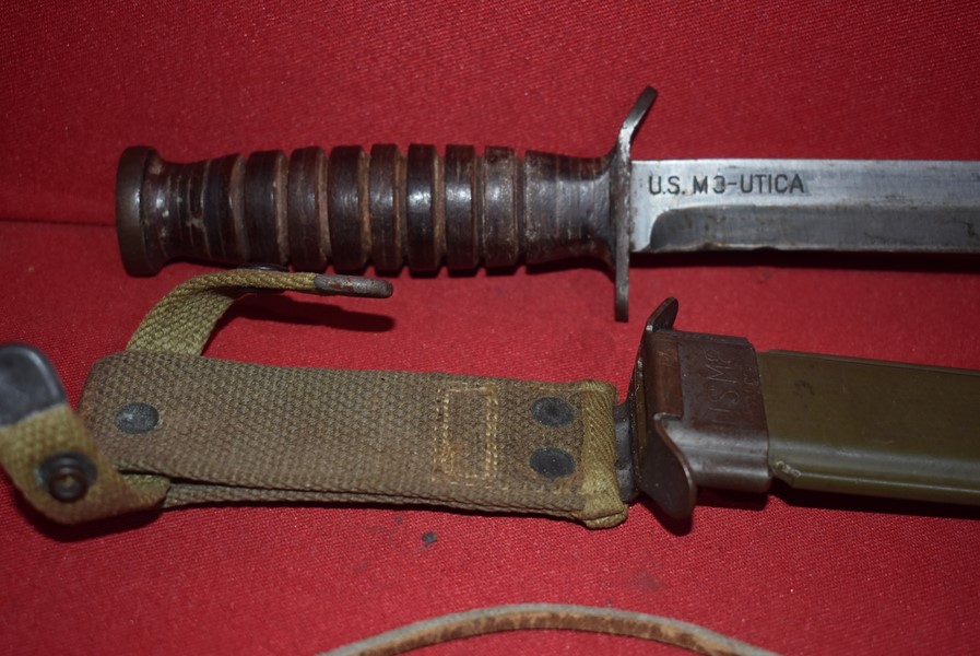 WW2 US M3 TRENCH KNIFE-SOLD