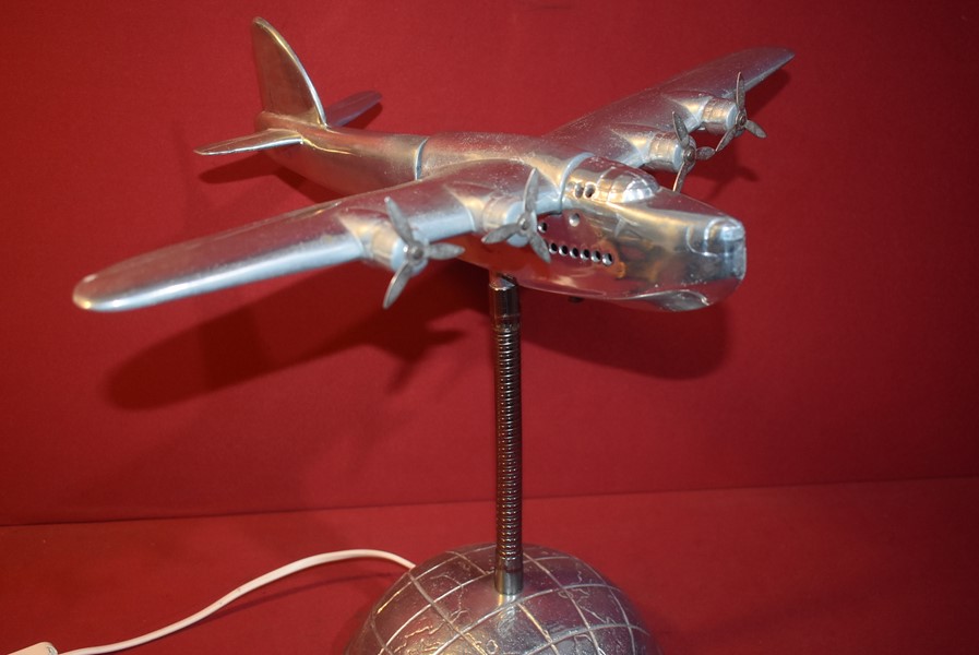 SUNDERLAND FLYING BOAT LAMP-SOLD