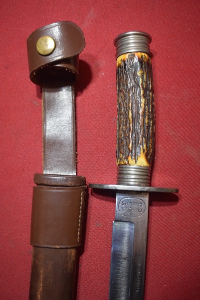 LATE 19th CENTURY BOWIE KNIFE BY CHARLES CLEMENTS.