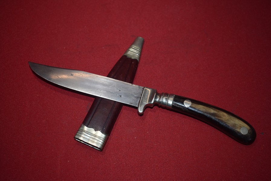 WW1 PERIOD GERMAN BOOT/FIGHTING KNIFE-SOLD