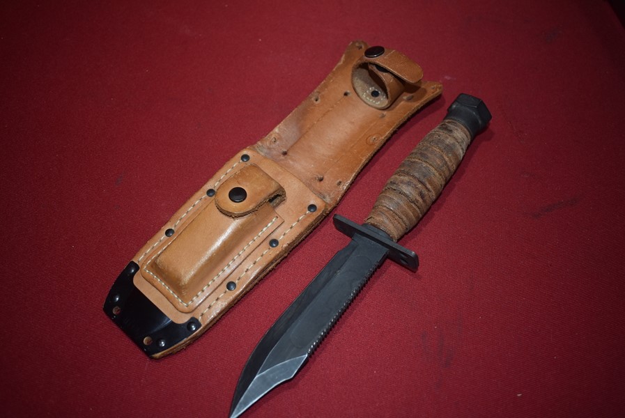 VIETNAM PERIOD US JET PILOTS SURVIVAL KNIFE ONTARIO 50-1-SOLD