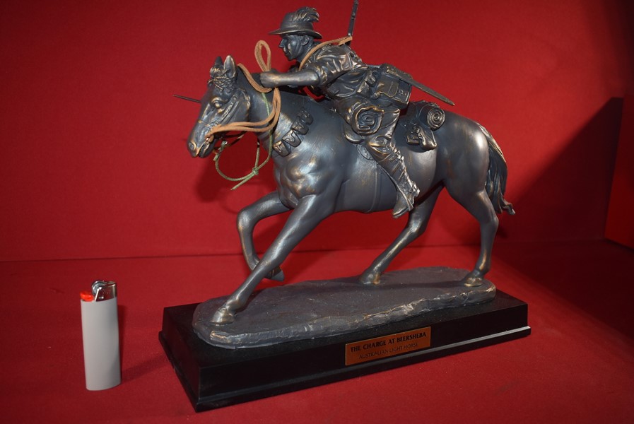 LIGHT HORSEMAN STATUE-SOLD