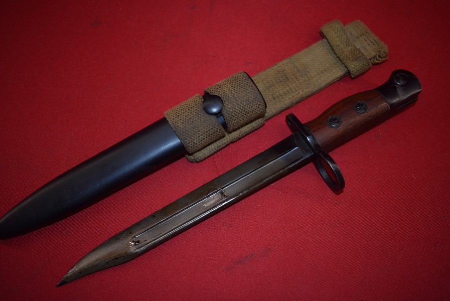 WW2 NO 5 BAYONET FOR THE JUNGLE CARBINE-SOLD