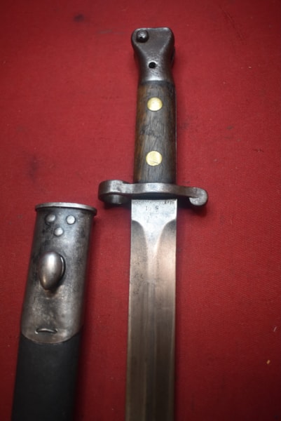 PATTERN 1888 BAYONET WITH ORIGINAL SCABBARD-ON HOLD N