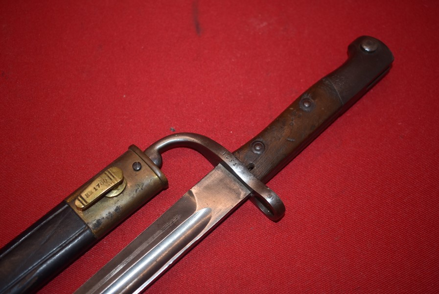 WW1 GERMAN BAYONET FOR THE MAUSER RIFLE.-SOLD